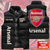 Arsenal FC Sleeveless Windproof Puffer Jacket P120901