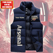 Arsenal FC Sleeveless Windproof Puffer Jacket P120901