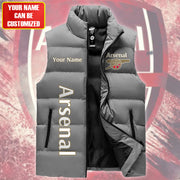 Arsenal FC Sleeveless Windproof Puffer Jacket P120901