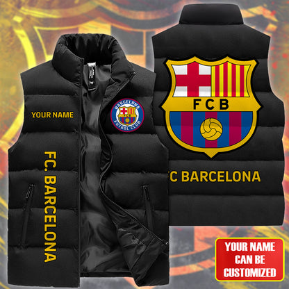 Barça Sleeveless Windproof Puffer Jacket Q120905