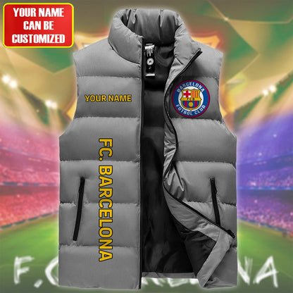 Barça Sleeveless Windproof Puffer Jacket Q120905