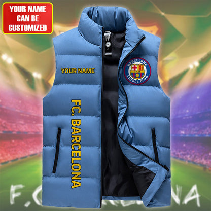 Barça Sleeveless Windproof Puffer Jacket Q120905