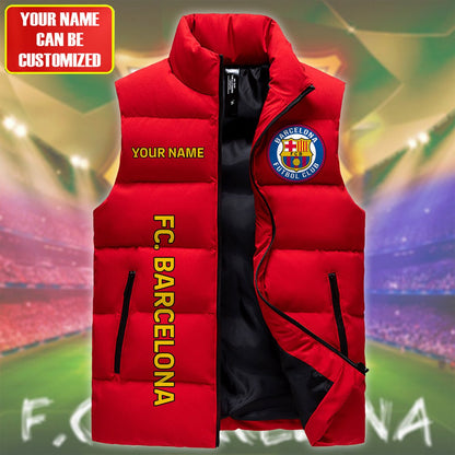 Barça Sleeveless Windproof Puffer Jacket Q120905
