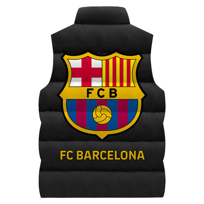 Barça Sleeveless Windproof Puffer Jacket Q120905