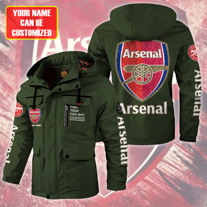 Arsenal Windbreaker Hooded Jacket Q120904