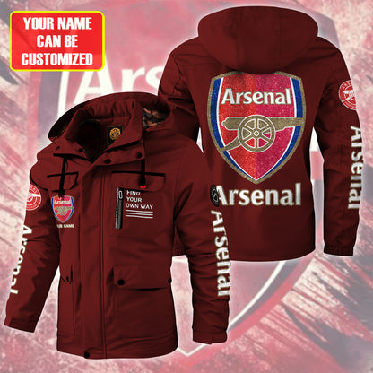 Arsenal Windbreaker Hooded Jacket Q120904