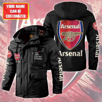 Arsenal Windbreaker Hooded Jacket Q120904