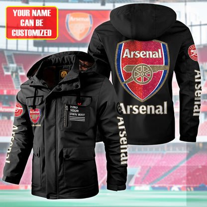 Arsenal Windbreaker Hooded Jacket Q120904