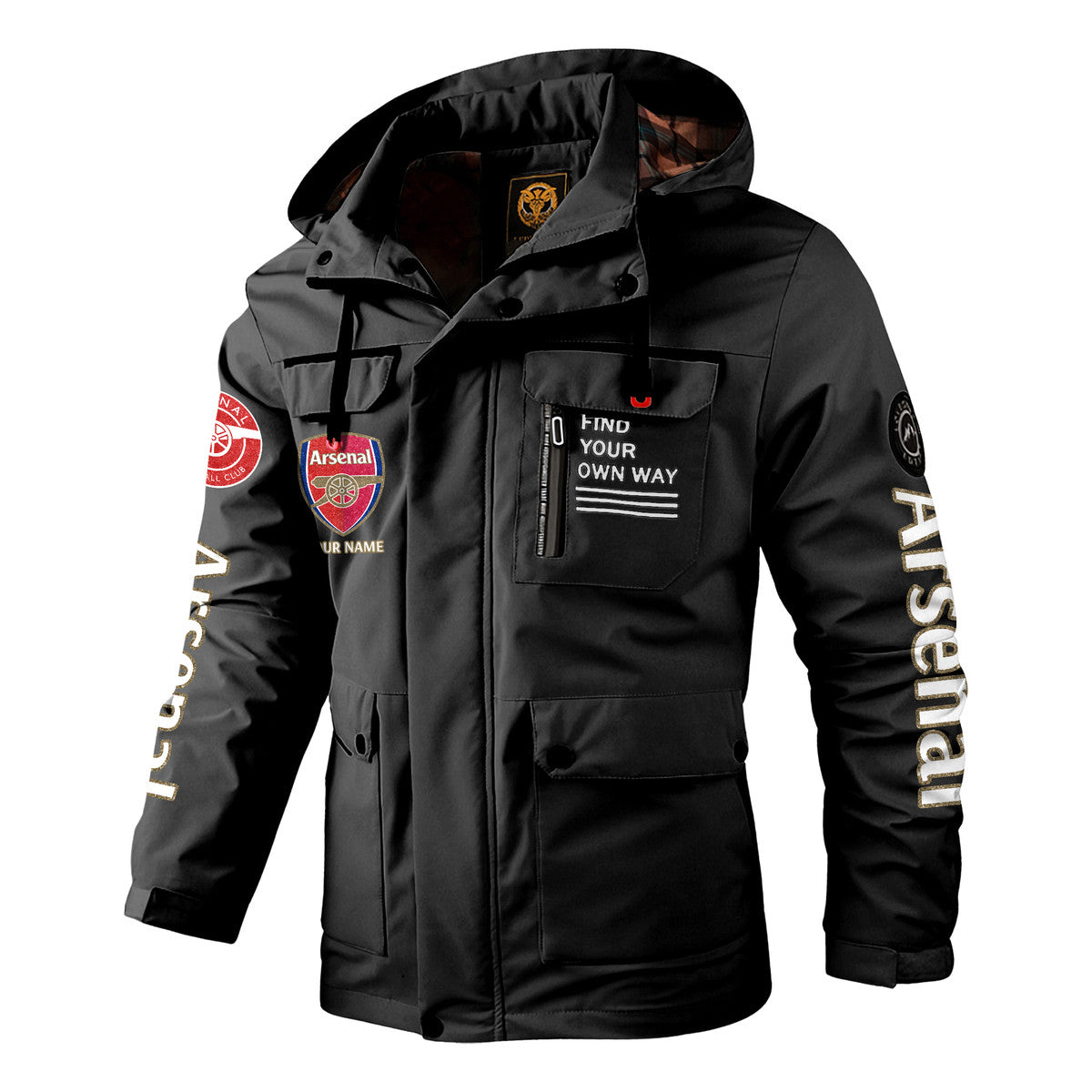 Arsenal Windbreaker Hooded Jacket Q120904