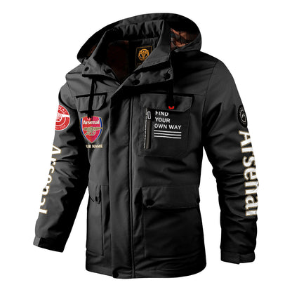 Arsenal Windbreaker Hooded Jacket Q120904