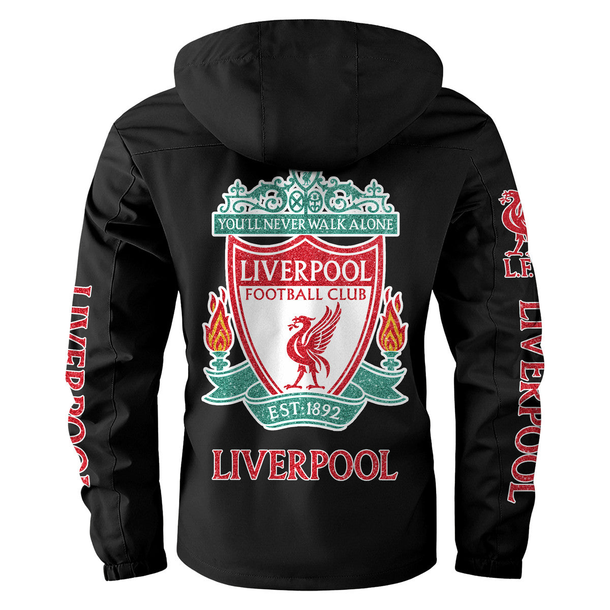 Liverpool Windbreaker Hooded Jacket Q120906