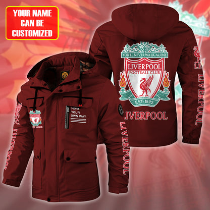 Liverpool Windbreaker Hooded Jacket Q120906
