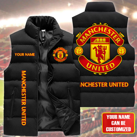 Manchester United Sleeveless Windproof Puffer Jacket QB160902