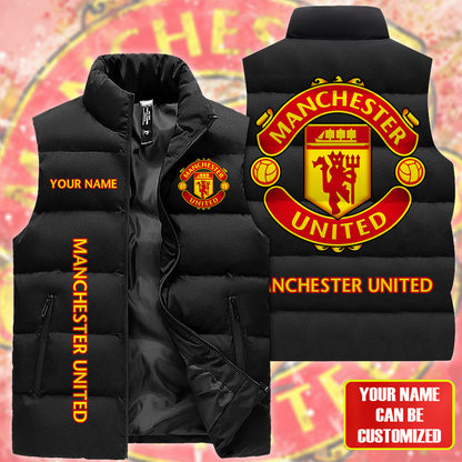 Manchester United Sleeveless Windproof Puffer Jacket QB160902