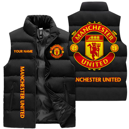 Manchester United Sleeveless Windproof Puffer Jacket QB160902