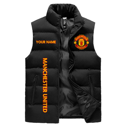 Manchester United Sleeveless Windproof Puffer Jacket QB160902