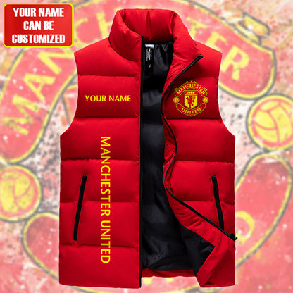 Manchester United Sleeveless Windproof Puffer Jacket QB160902