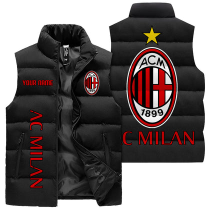 AC Milan Sleeveless Windproof Puffer Jacket QB160901