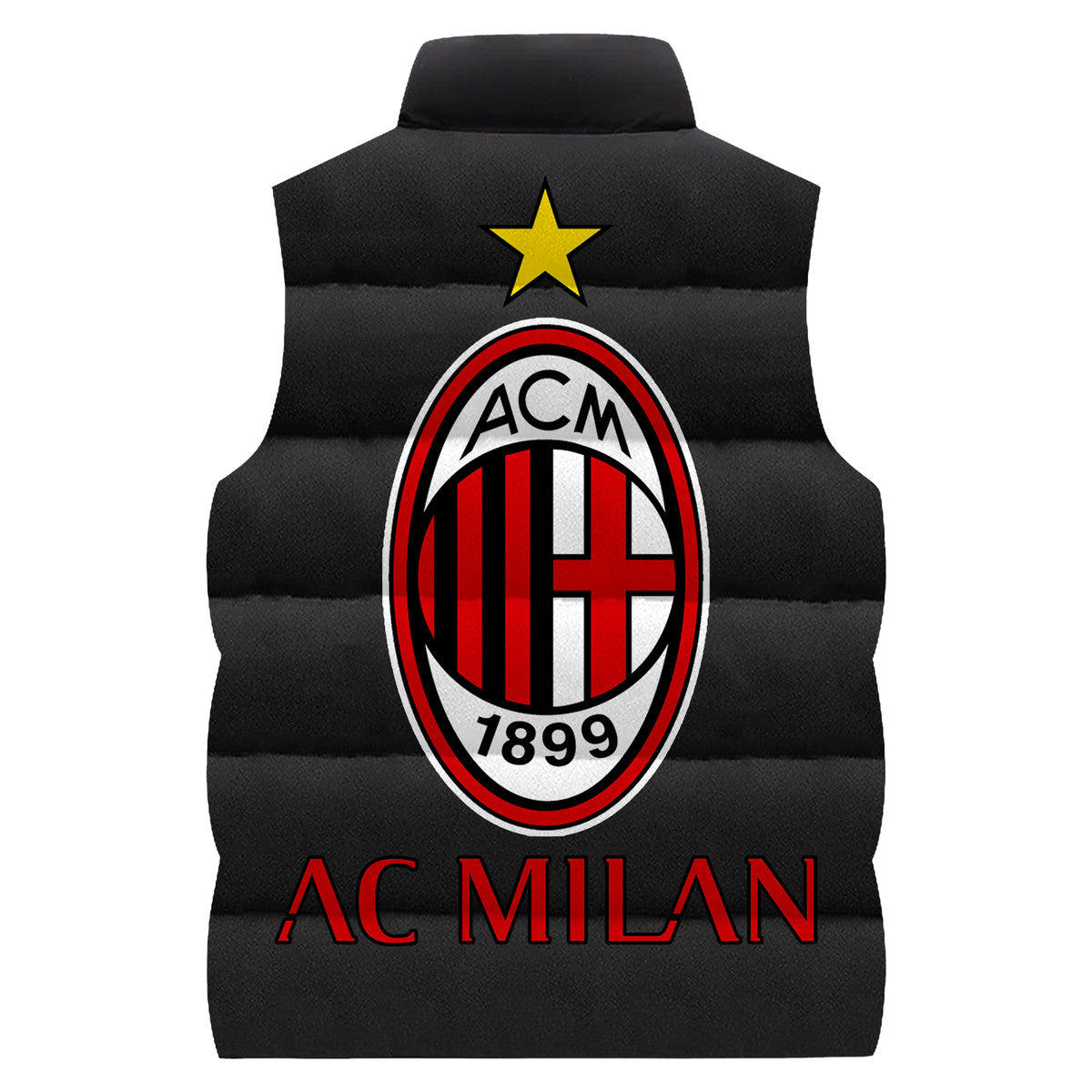 AC Milan Sleeveless Windproof Puffer Jacket QB160901