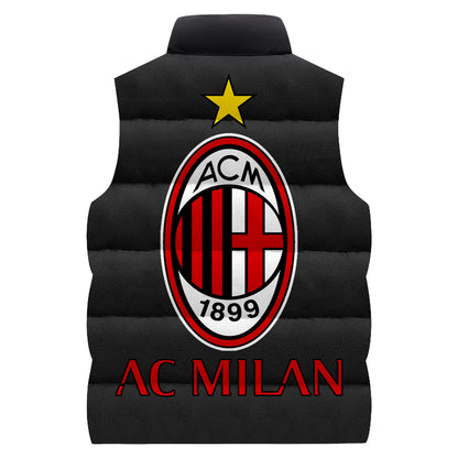 AC Milan Sleeveless Windproof Puffer Jacket QB160901
