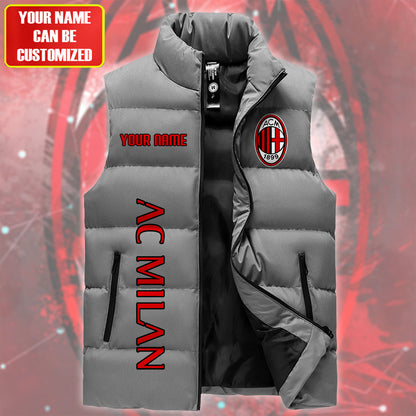 AC Milan Sleeveless Windproof Puffer Jacket QB160901