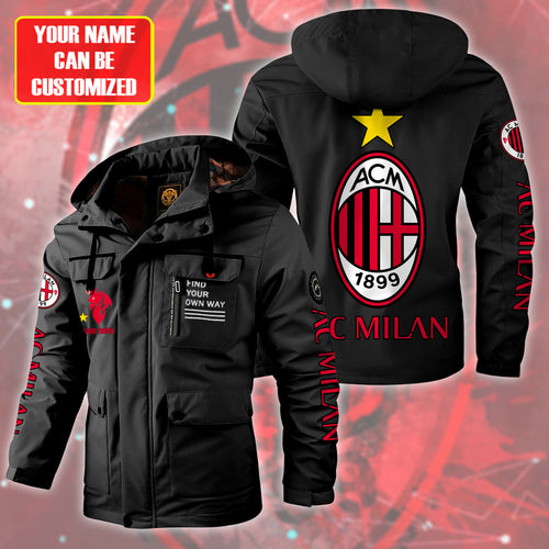 AC Milan Windbreaker Hooded Jacket QB16090
