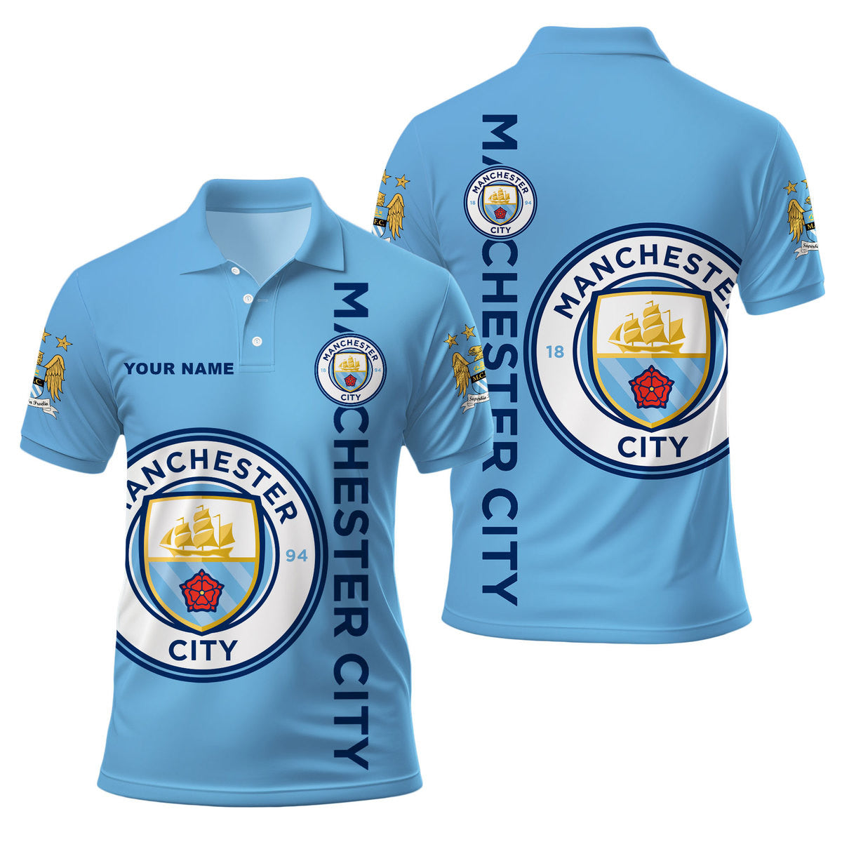 Personalized Manchester City 3D Full Printing Set , Manchester City Shirt , Hoodie , Short , Polo ,hawaii S110904