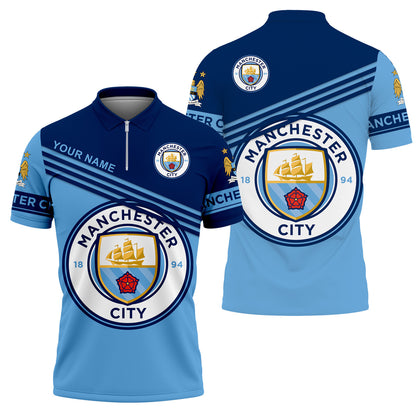 Personalized Manchester City 3D Full Printing Set , Manchester City Shirt , Hoodie , Short , Polo ,hawaii S110905