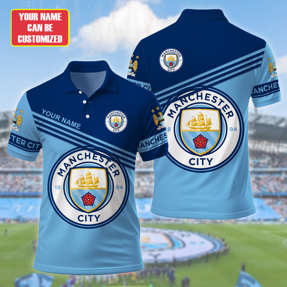 Personalized Manchester City 3D Full Printing Set , Manchester City Shirt , Hoodie , Short , Polo ,hawaii S110905
