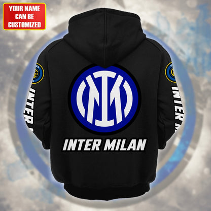 Personalized Inter Milan Retro Cotton Hoodie Q140906