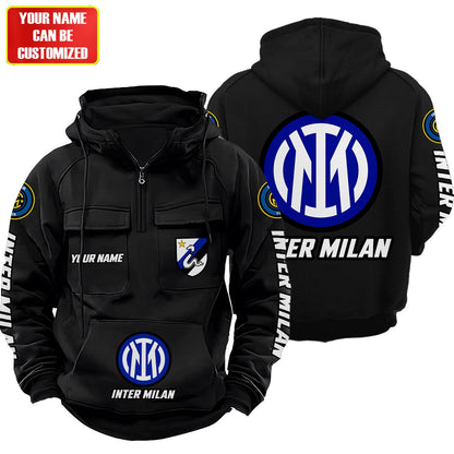 Personalized Inter Milan Retro Cotton Hoodie Q140906