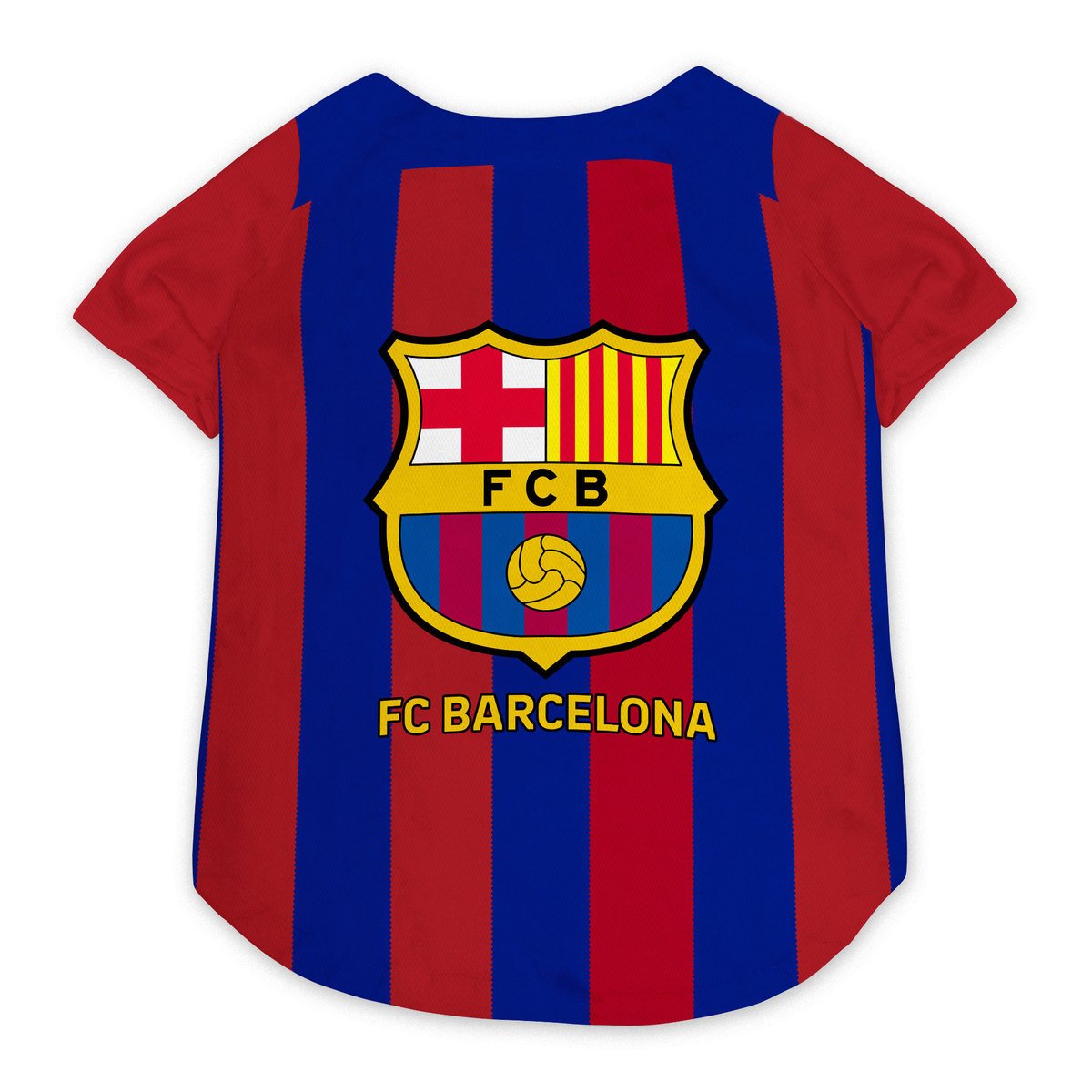 Barcelona FC Personalised Pet Baseball Jersey (Dog Football Costume and Cat Football Costume Gift) P160901