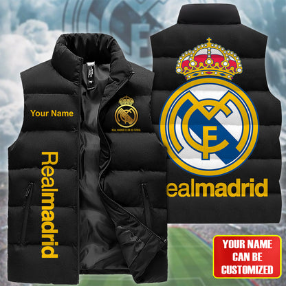 Real Madrid Sleeveless Windproof Puffer Jacket Q160902