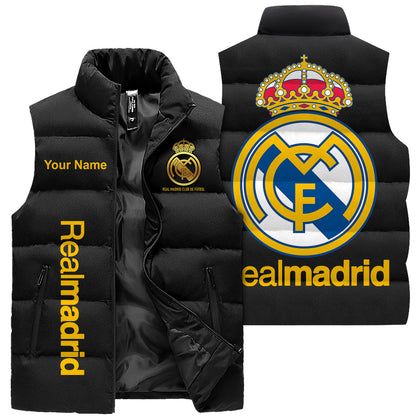 Real Madrid Sleeveless Windproof Puffer Jacket Q160902