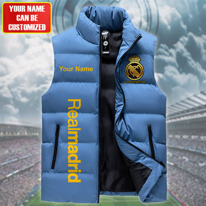Real Madrid Sleeveless Windproof Puffer Jacket Q160902