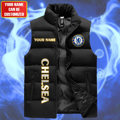 Chelsea FC Sleeveless Windproof Puffer Jacket P170901