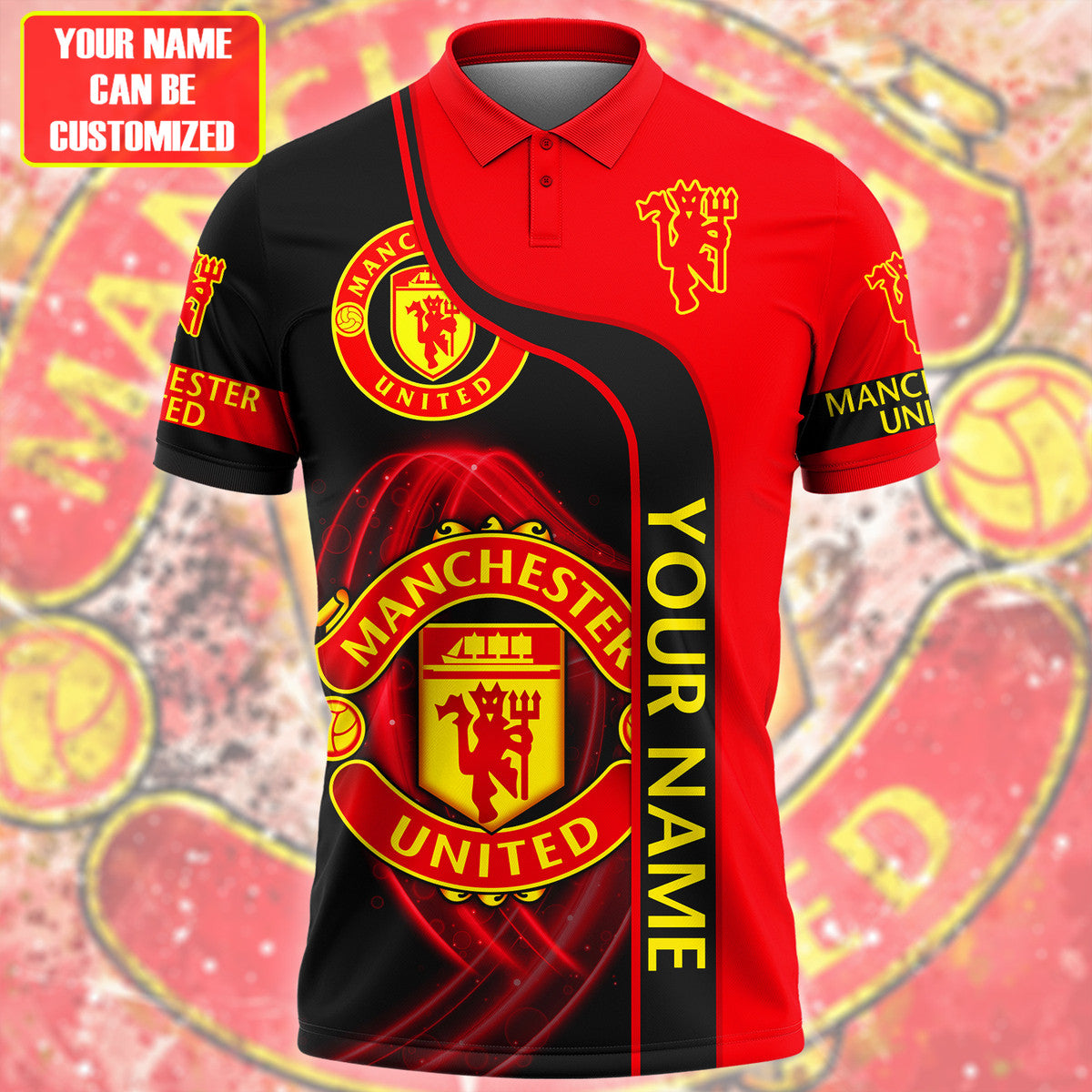 Personalized Manchester United 3D Full Printing Set , Manchester United Shirt, Hoodie , Short , Polo ,hawaii Q160901