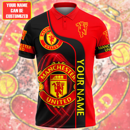Personalized Manchester United 3D Full Printing Set , Manchester United Shirt, Hoodie , Short , Polo ,hawaii Q160901