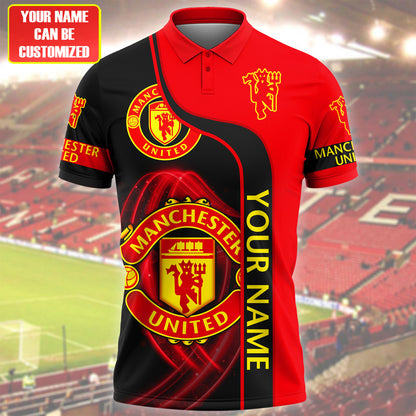 Personalized Manchester United 3D Full Printing Set , Manchester United Shirt, Hoodie , Short , Polo ,hawaii Q160901