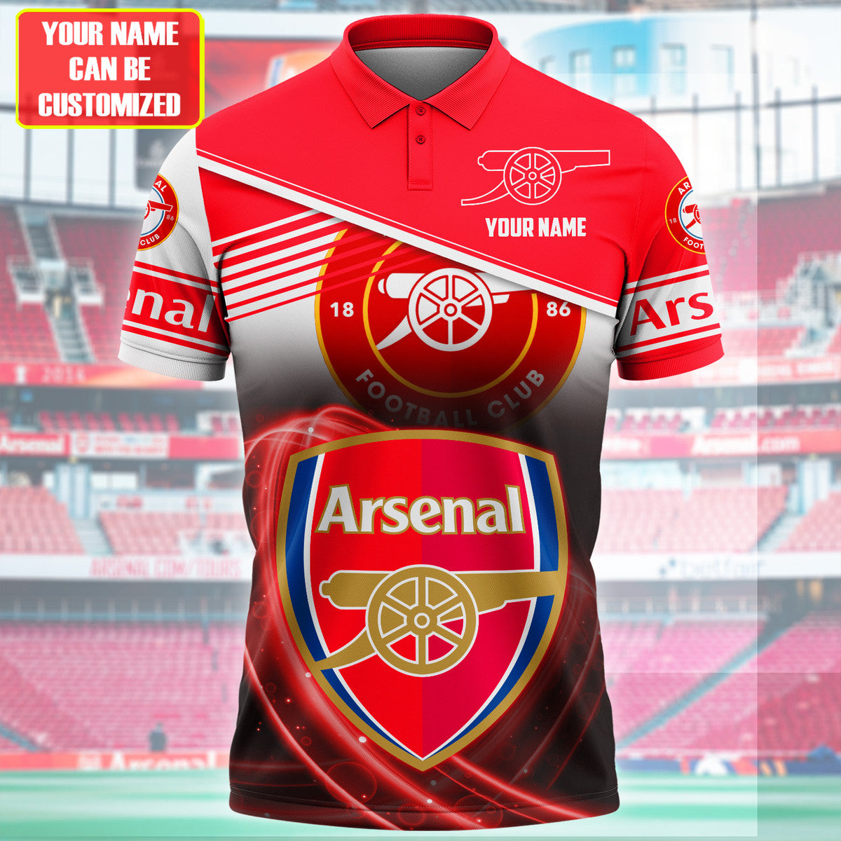 Personalized Arsenal Q3 3D Full Printing Set , Arsenal Shirt , Hoodie , Short , Polo ,hawaii Q130904