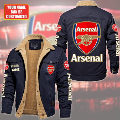 Personalized Arsenal Fleece Thermal Cotton Jacket S120912
