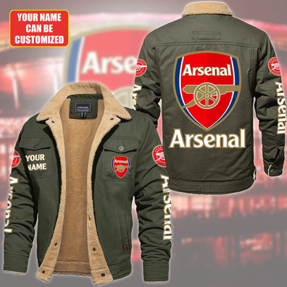 Personalized Arsenal Fleece Thermal Cotton Jacket S120912