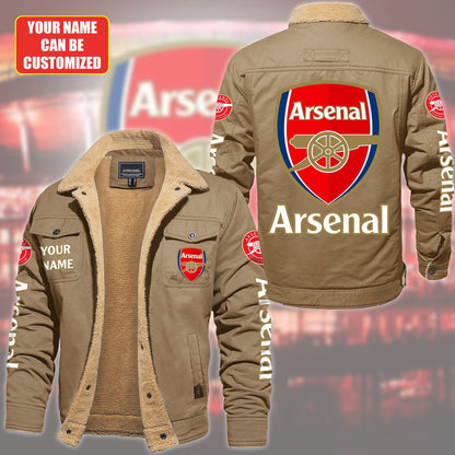 Personalized Arsenal Fleece Thermal Cotton Jacket S120912
