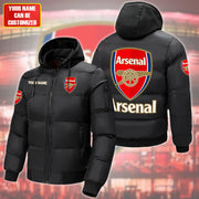 Arsenal Puffer Thermal Sport Warm Jacket P190902
