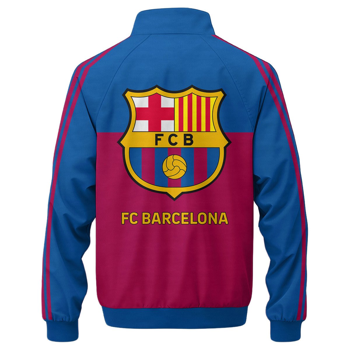 Barcelona FC Zipper Stand Collar Jacket P190901