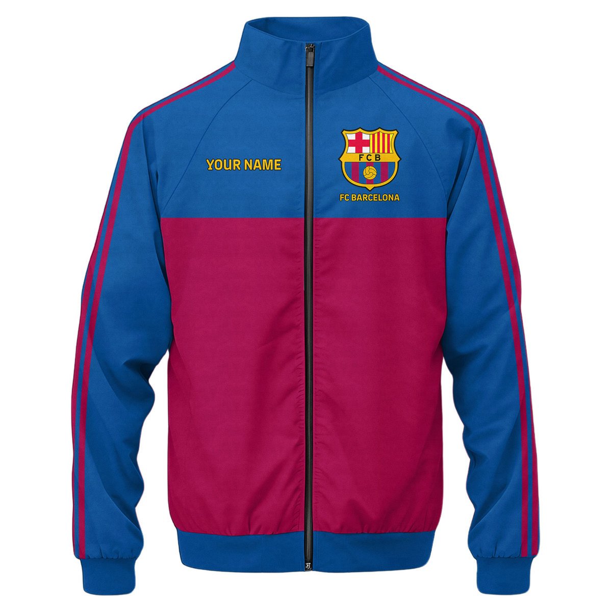 Barcelona FC Zipper Stand Collar Jacket P190901