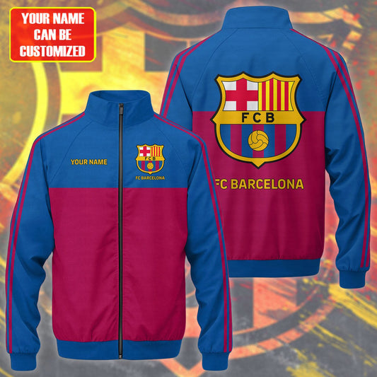Barcelona FC Zipper Stand Collar Jacket P190901