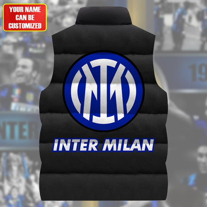 Inter Milan Sleeveless Windproof Puffer Jacket Q190901