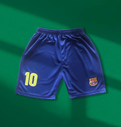Barcelona Messi 2009 Home Soccer Jersey & Shorts with Socks Set for Boys and Girls Youth Sizes