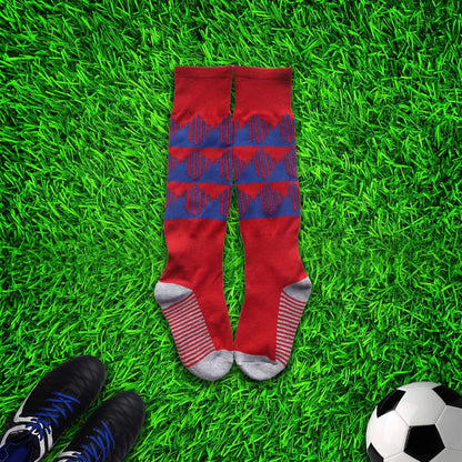 Barcelona Yamal Home New 2024/2025 Soccer Jersey & Shorts with Socks Set for Boys and Girls Youth Sizes